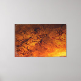 Lienzo Ojos Rojos De Lascaux