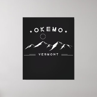 Lienzo Okemo Montaña de Vermont