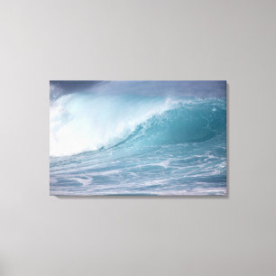 Lienzo Ola azul estrellada, Maui, Hawaii, USA 2