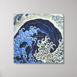 Lienzo Ola Femenina. Katsushika Hokusai