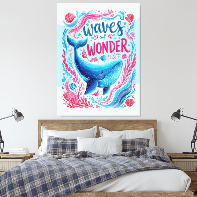 Lienzo Olas de Maravilla (Insitu(Dormitorio))
