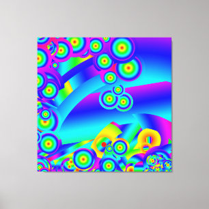 Lienzo Olas de océano abstractas