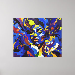 Lienzo Olas de sí mismo