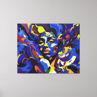 Lienzo Olas de sí mismo