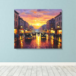 Lienzo Old Boulevard