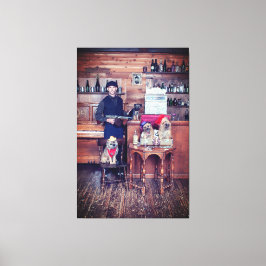 Lienzo Old Fashioned Print Travis