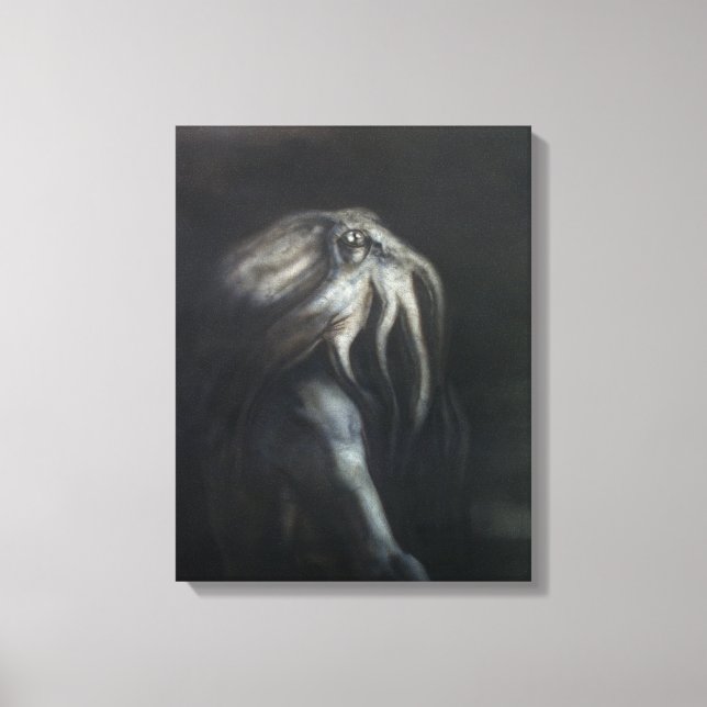 Lienzo Old Ones awake (Anverso)