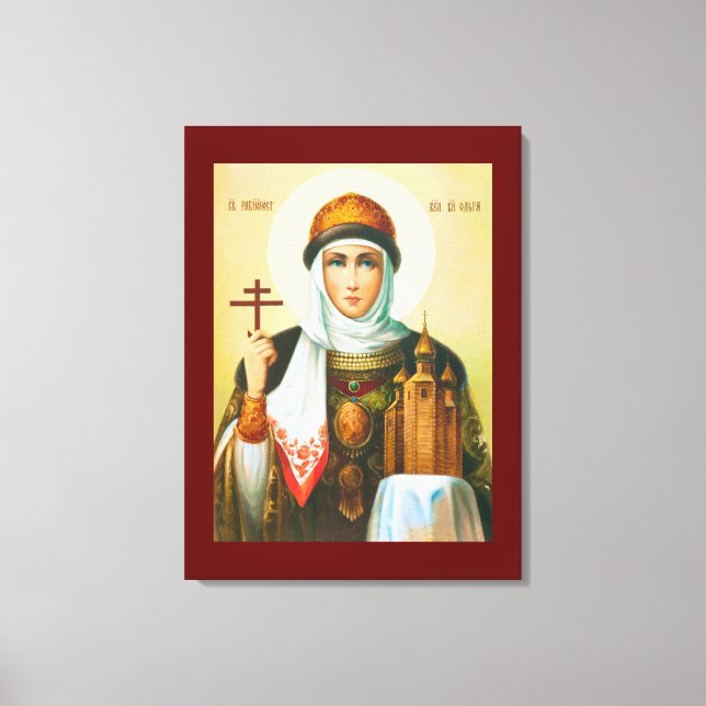 Lienzo Olga (Anverso)