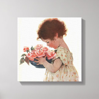 Lienzo Olía A Los Rosas