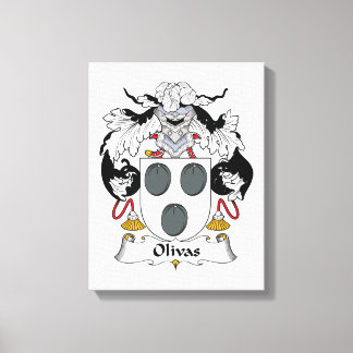 Lienzo Olivas Family Crest