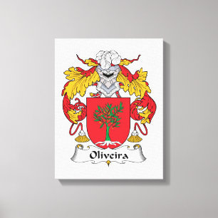 Lienzo Oliveira Family Crest