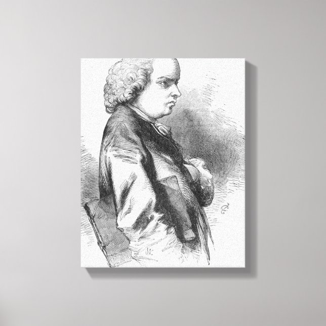 Lienzo Oliver Goldsmith (Anverso)