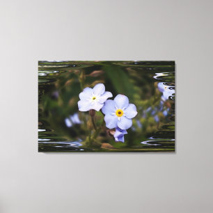 Lienzo Olvídate de las flores
