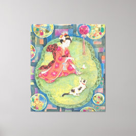 Lienzo Omohide Garasu: A Little Glass Memory