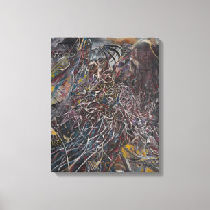 Lienzo Ondas cerebrales 2014