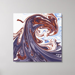 Lienzo ondas monstruosas Mejor pintura abstracta