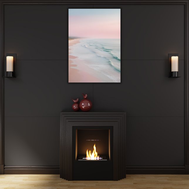 Lienzo Ondas oceánicas Pastel Serenity (Subido por el creador)