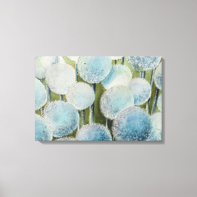 Lienzo Onion Millions Watercolor Art (Anverso)