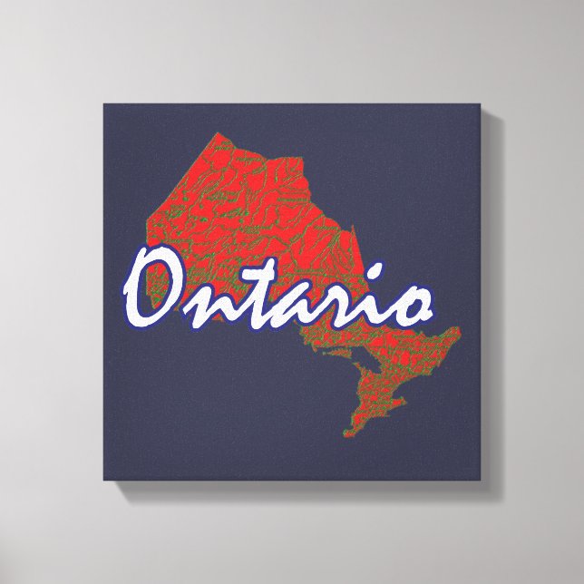 Lienzo Ontario (Anverso)