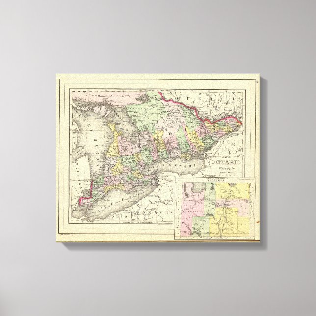 Lienzo Ontario (Anverso)