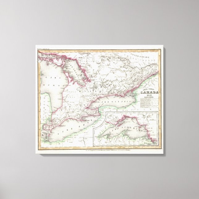 Lienzo Ontario (Canadá) (Anverso)
