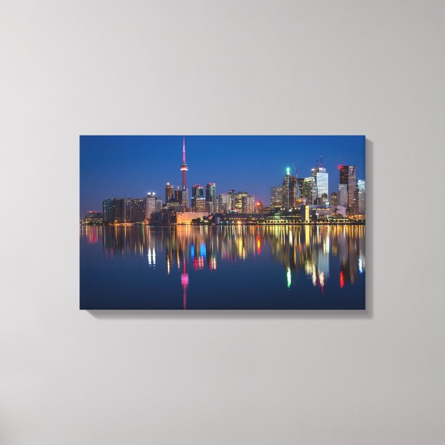 Lienzo Ontario Cityscape (Anverso)
