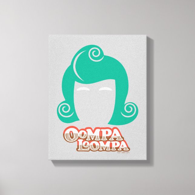 Lienzo Oompa Loompa Hair Graphic (Anverso)