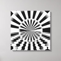 Op art sunrise