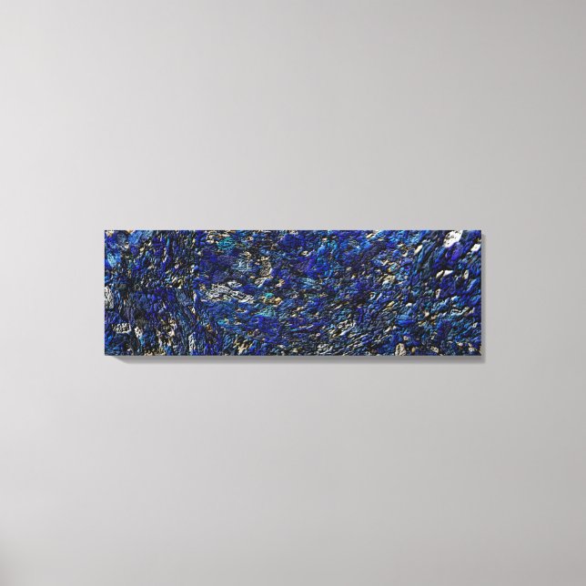 Lienzo Opal azul (Anverso)