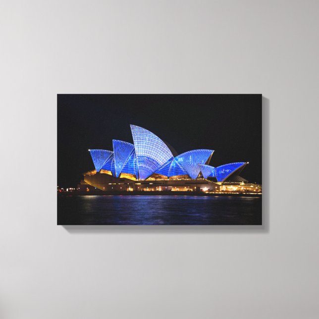 Lienzo Opera House, Sydney Australia (Anverso)