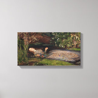 Lienzo Ophelia por John Everett Millais