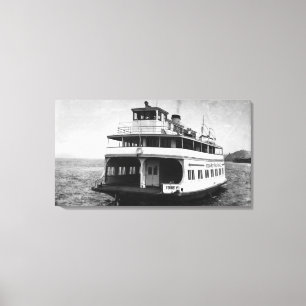 Lienzo Opinión de Astoria, Oregon de la fotografía de