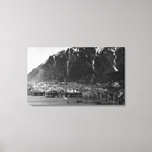Lienzo Opinión de la costa fotografía de Juneau, Alaska