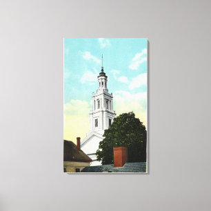 Lienzo Opinión de la torre de sir Christopher Wren