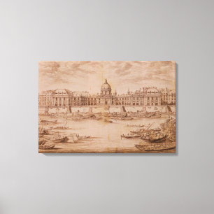 Lienzo Opinión de perspectiva de las Quatre-Naciones del