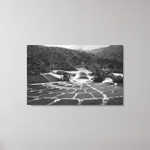 Lienzo Opinión del cuenco de Hollywood, California