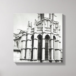 Lienzo Opinión el extremo oriental de la iglesia,