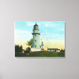 Lienzo Opinión escénica sobre la "promenade" occidental