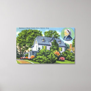 Lienzo Opinión exterior Harriet Beecher Stowe