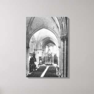 Lienzo Opinión interior el cubo y el coro