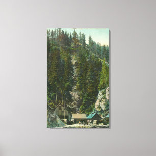 Lienzo Opinión rey MineKennett, CA de Shasta