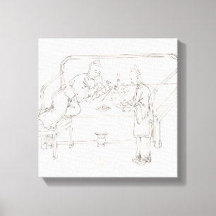 Lienzo Opio de tabaco