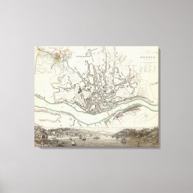 Lienzo Oporto Porto (Anverso)