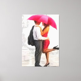 Lienzo Oportunidad romántica