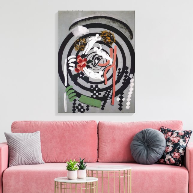Lienzo Optophone 2 | Francis Picabia | (Insitu (Sala de estar))