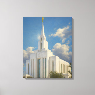 Lienzo Oquirrh Mountain Utah Temple Painting™ LDS Canvas