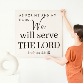 Lienzo Oración cristiana