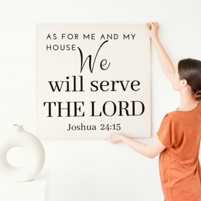 Lienzo Oración cristiana (Subido por el creador)