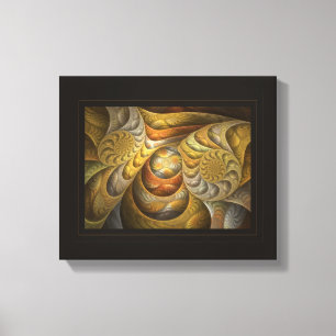 Lienzo Orangesicle Swirls
