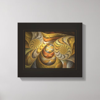 Lienzo Orangesicle Swirls
